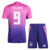 Maillot de Supporter Allemagne Niclas Fullkrug 9 Extérieur Euro 2024 Pour Enfant